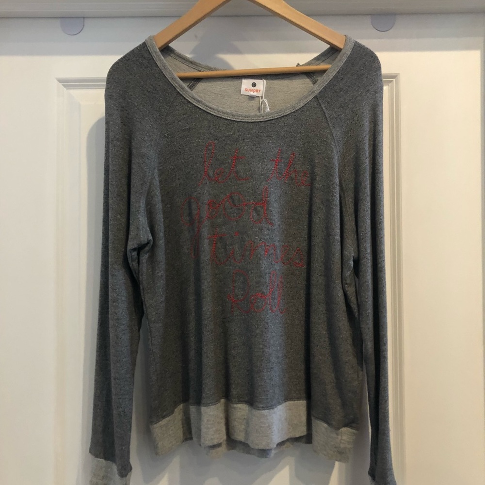 Anthropologie/Sundry Let the good Times Roll Shirt